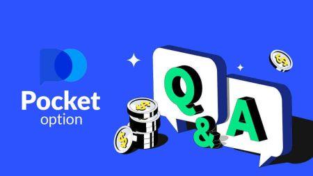 Ceisteanna Coitianta (FAQ) ar Pocket Option